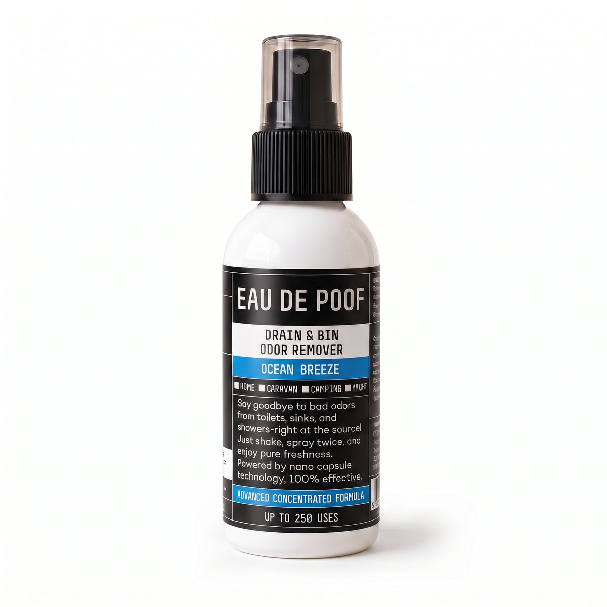 Drain & Garbage Odor Eliminator Spray 150 ml - Ocean Breeze