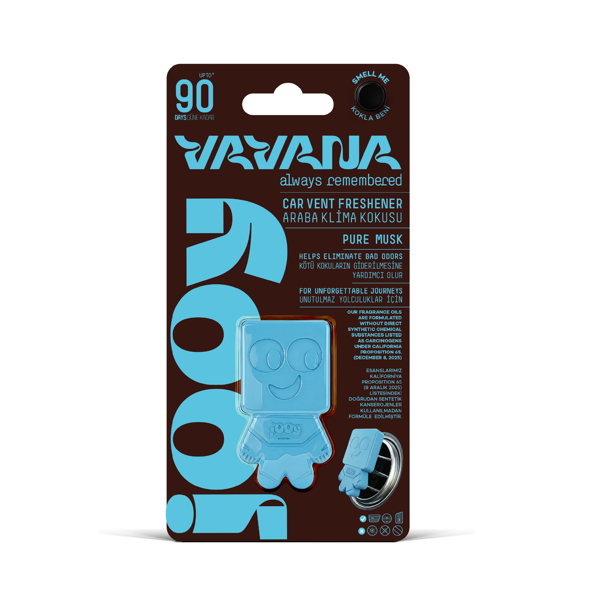 JOOY Car Air Freshener - Pure Musk