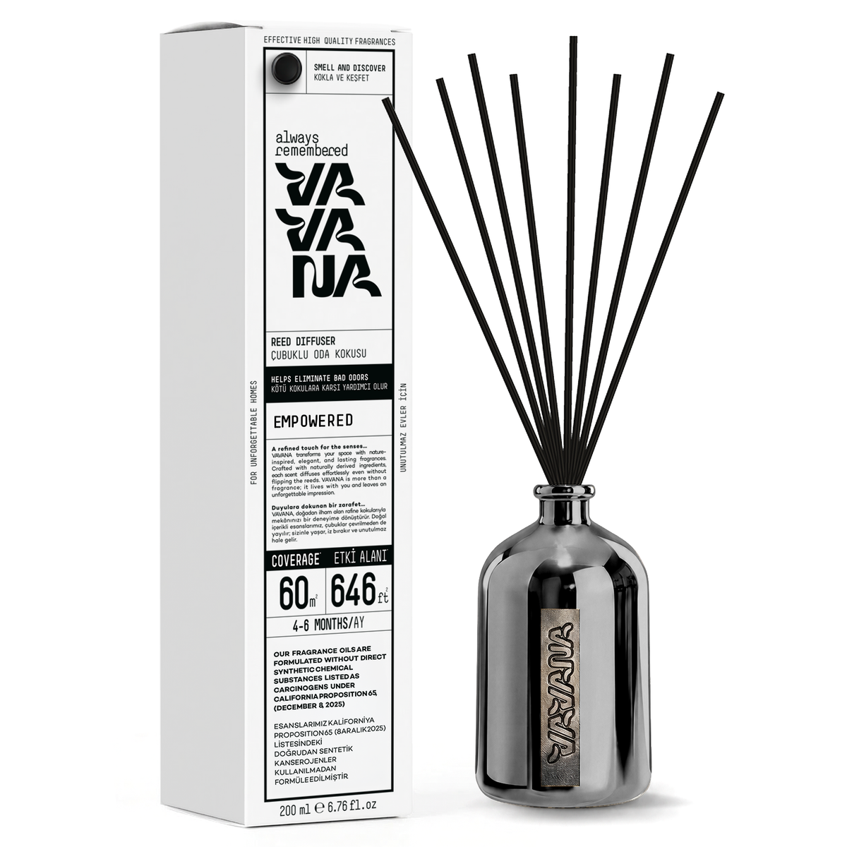 Reed Diffuser 200 ml - White Tea & Thyme