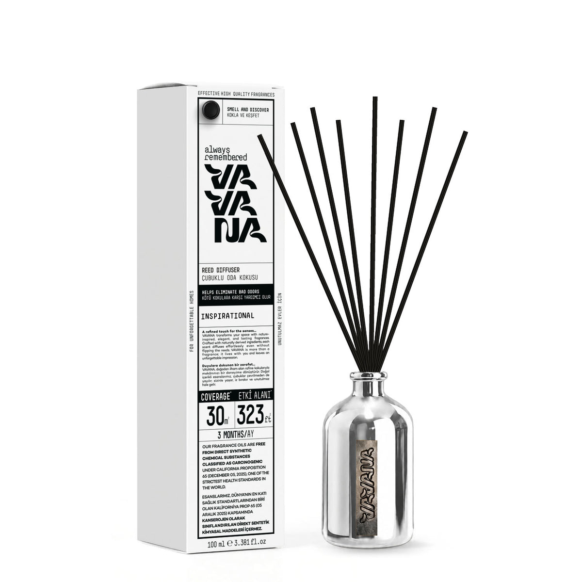 Reed Diffuser 100 ml - White Sandalwood