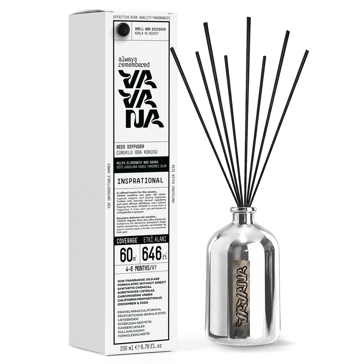 Reed Diffuser 200 ml - White Sandalwood
