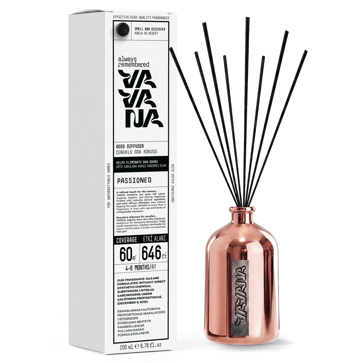 Reed Diffuser 200 ml - Red Patchouli