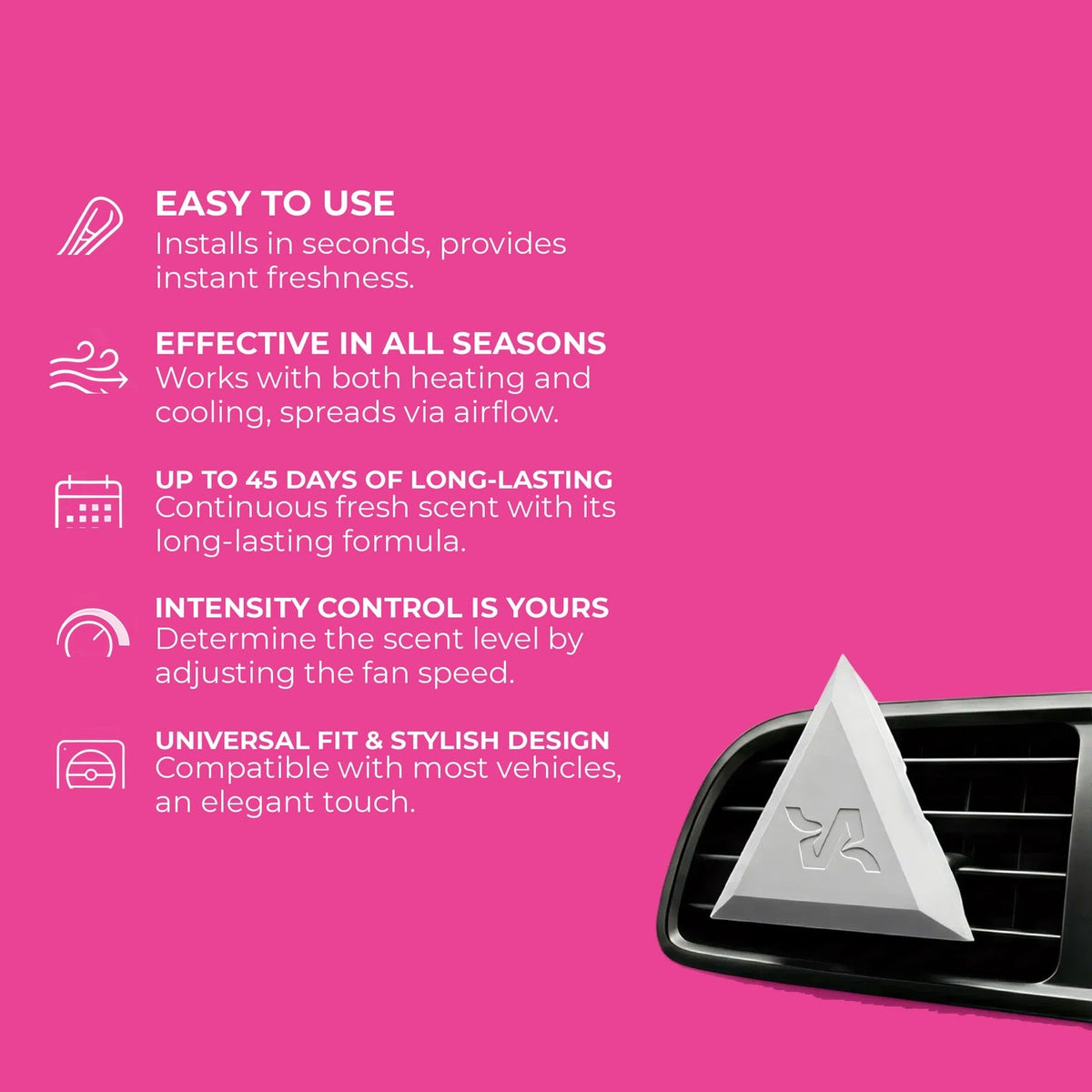 TRIO Car Air Freshener - Bubble Gum