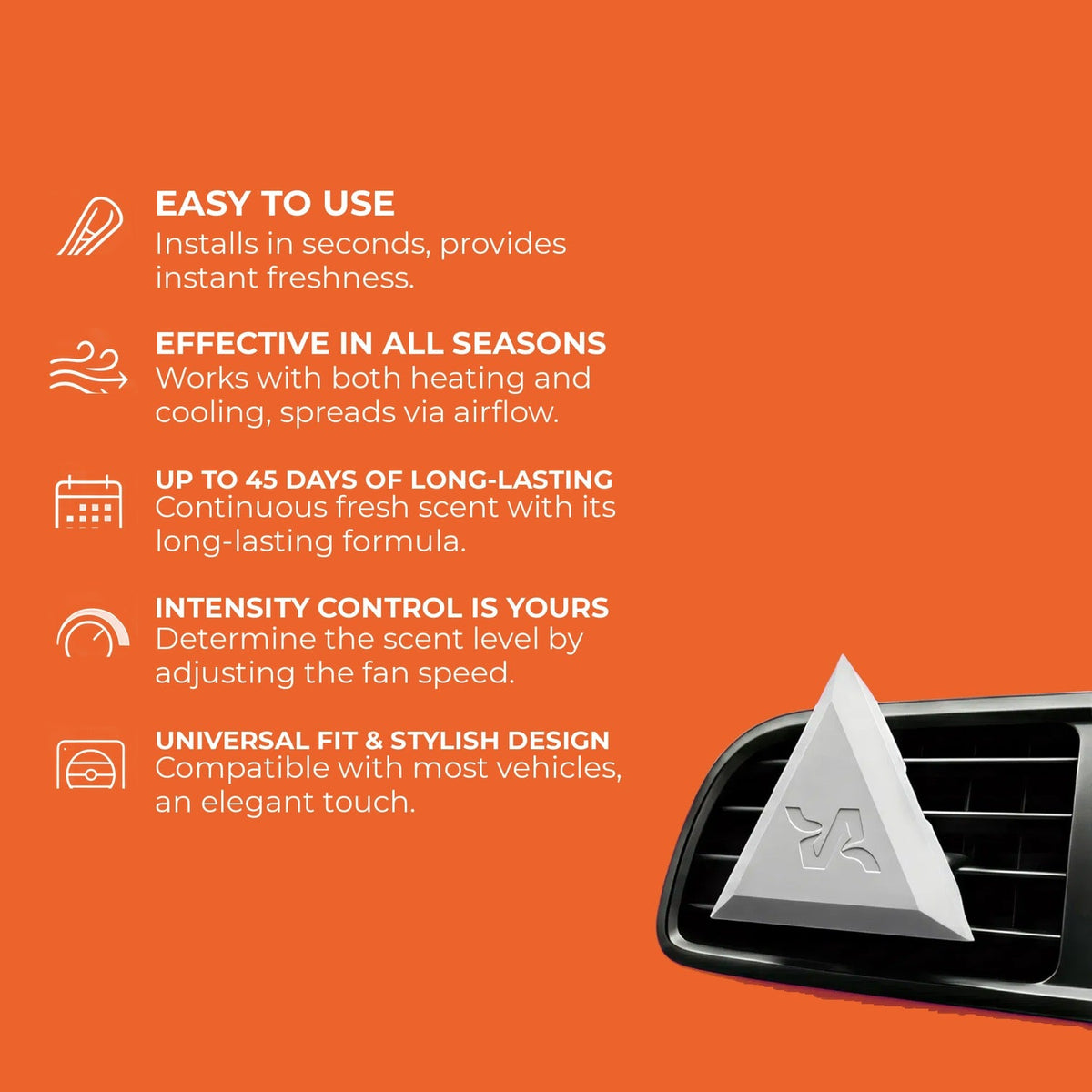 TRIO Car Air Freshener - Mango Melon