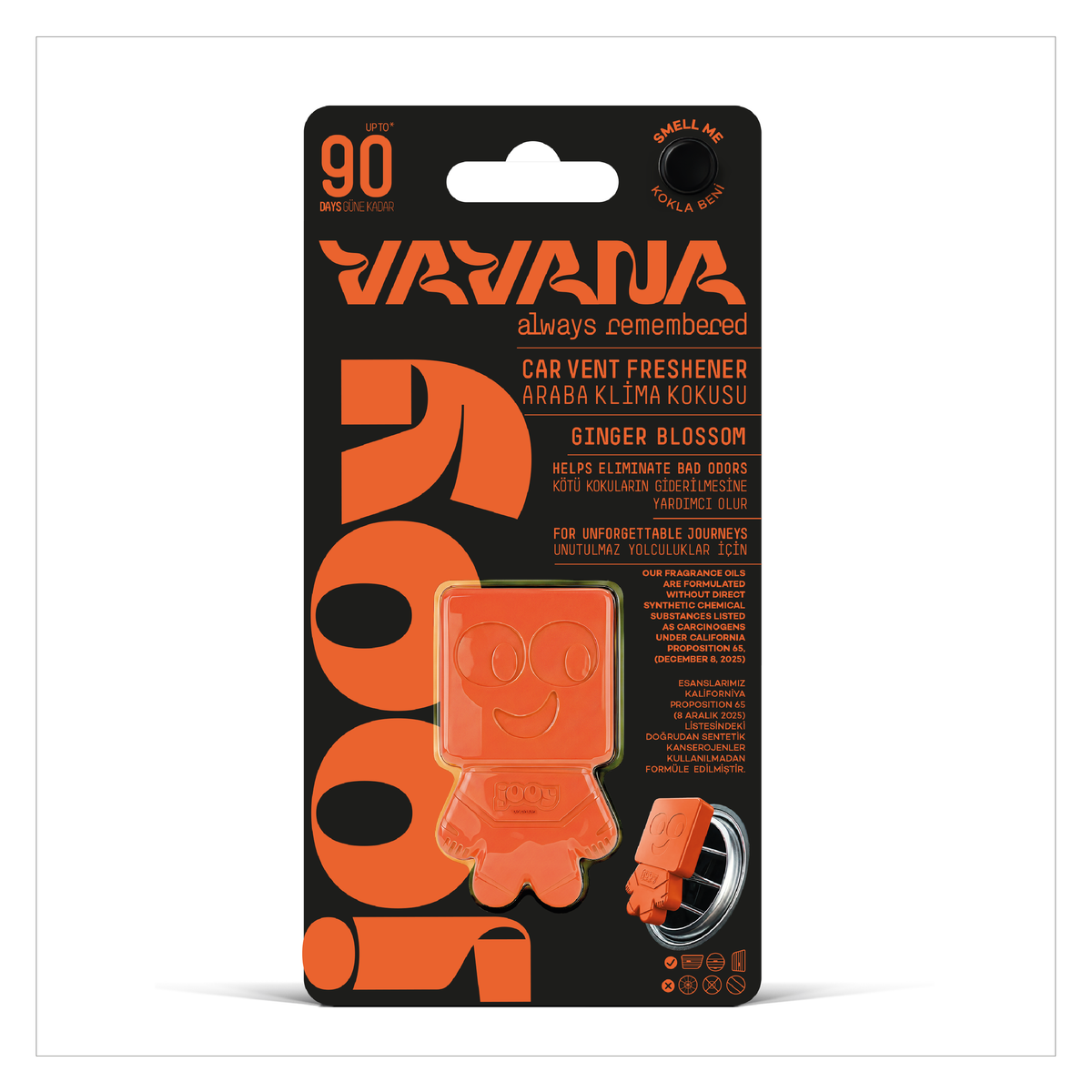 JOOY Car Air Freshener - Ginger Blossom