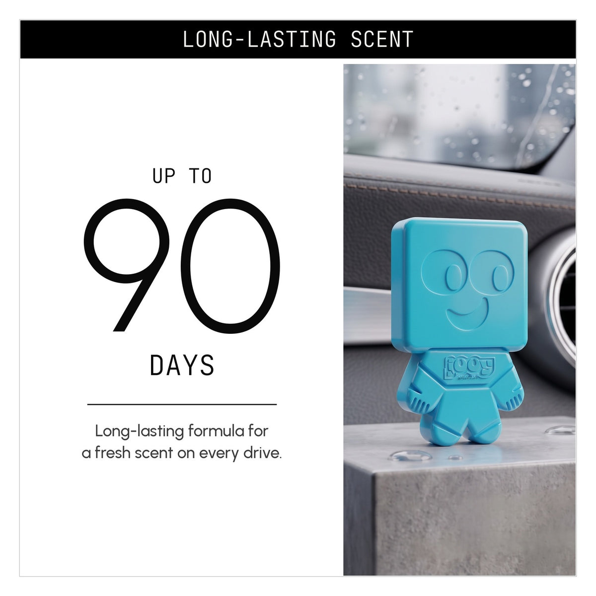 JOOY Car Air Freshener 6-Pack - Pure Musk