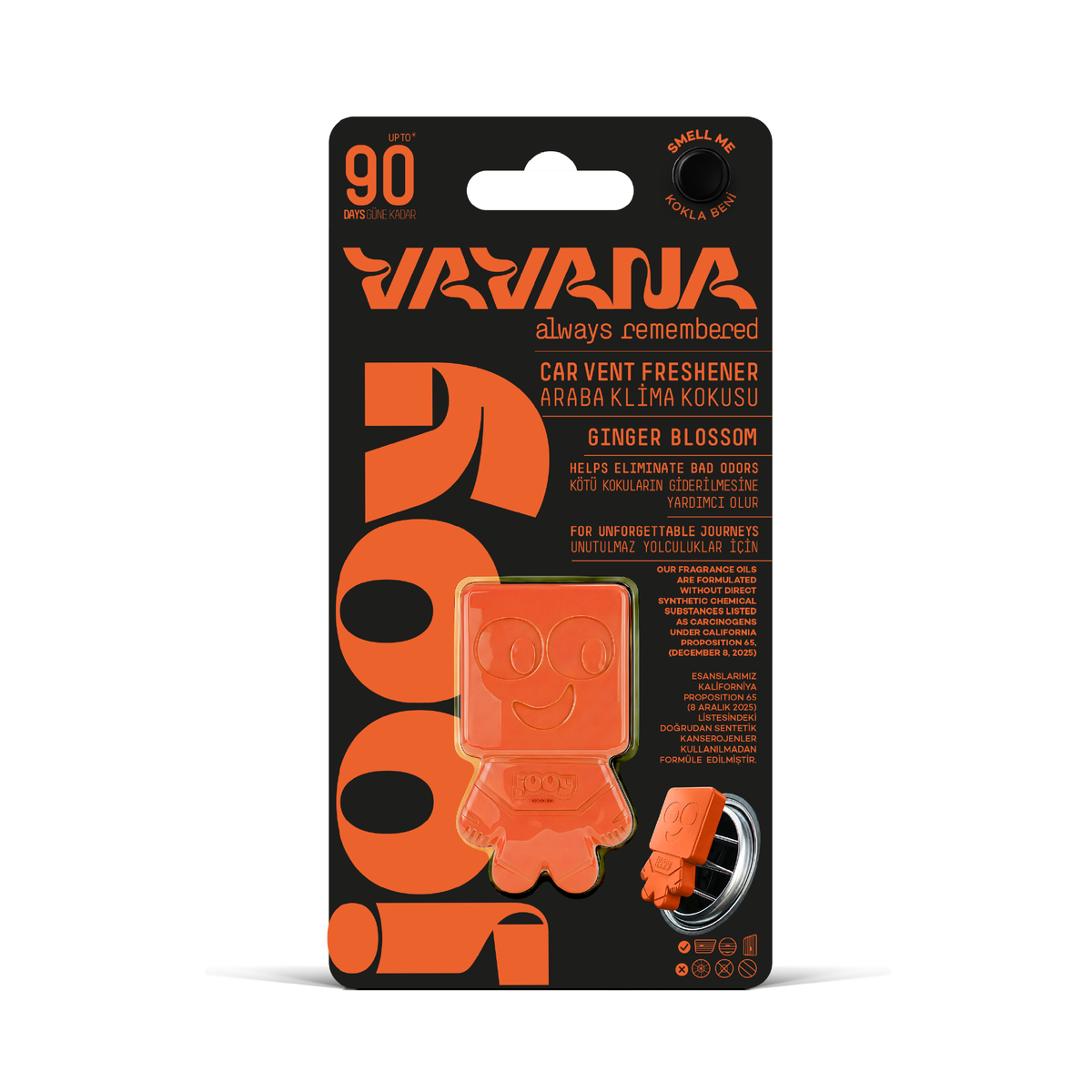 JOOY Car Air Freshener - Ginger Blossom