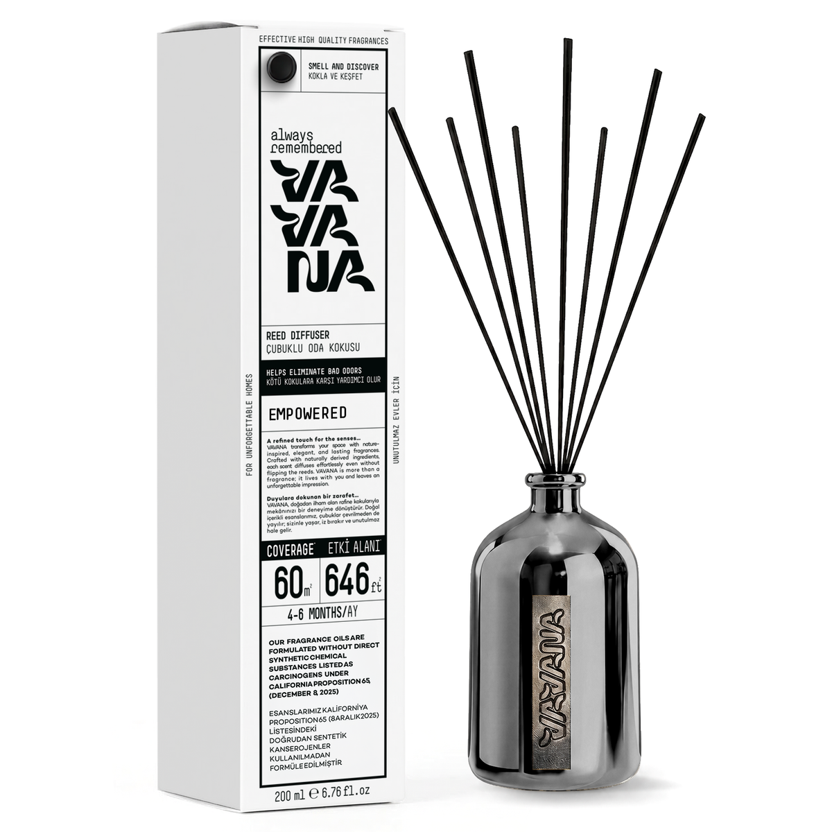 Reed Diffuser 200 ml - White Tea & Thyme
