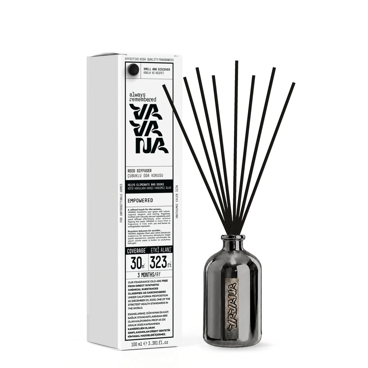 Reed Diffuser 100 ml - White Tea & Thyme
