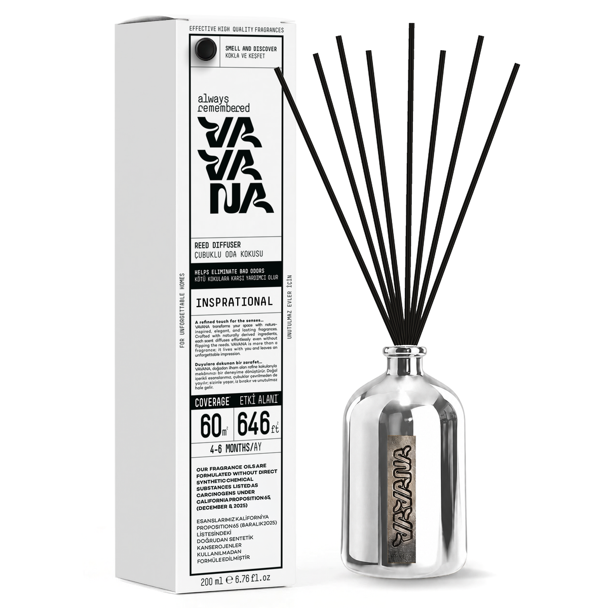 Reed Diffuser 200 ml - White Sandalwood