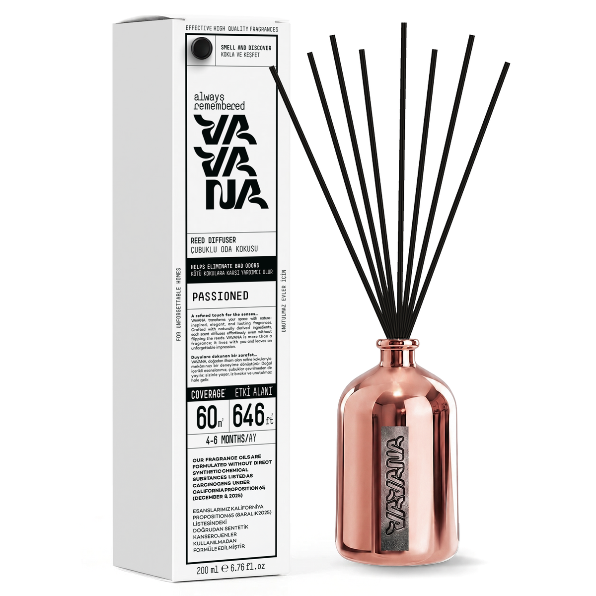 Reed Diffuser 200 ml - Red Patchouli