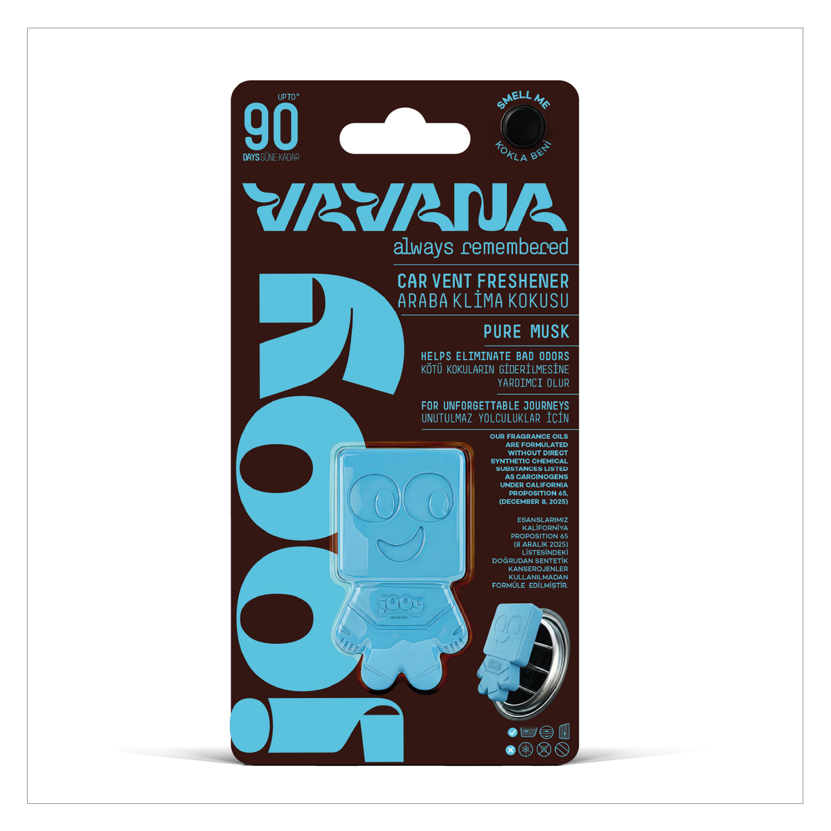 JOOY Car Air Freshener - Pure Musk