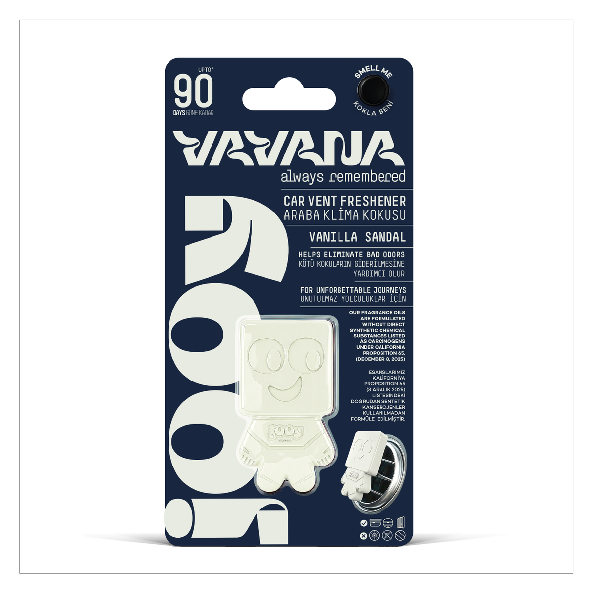 JOOY Car Air Freshener - Vanilla Sandal